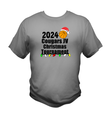 Cougars JV Christmas Tournament T-shirt